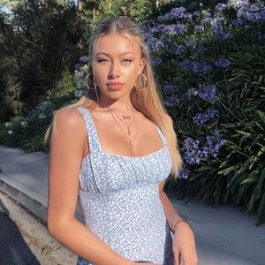 COPY - Princess Polly Katarina Midi Dress Blue